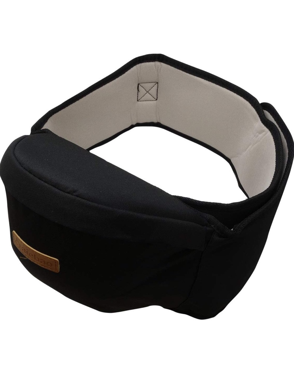 Aiebao Black Baby Hip Seat Carrier Belt